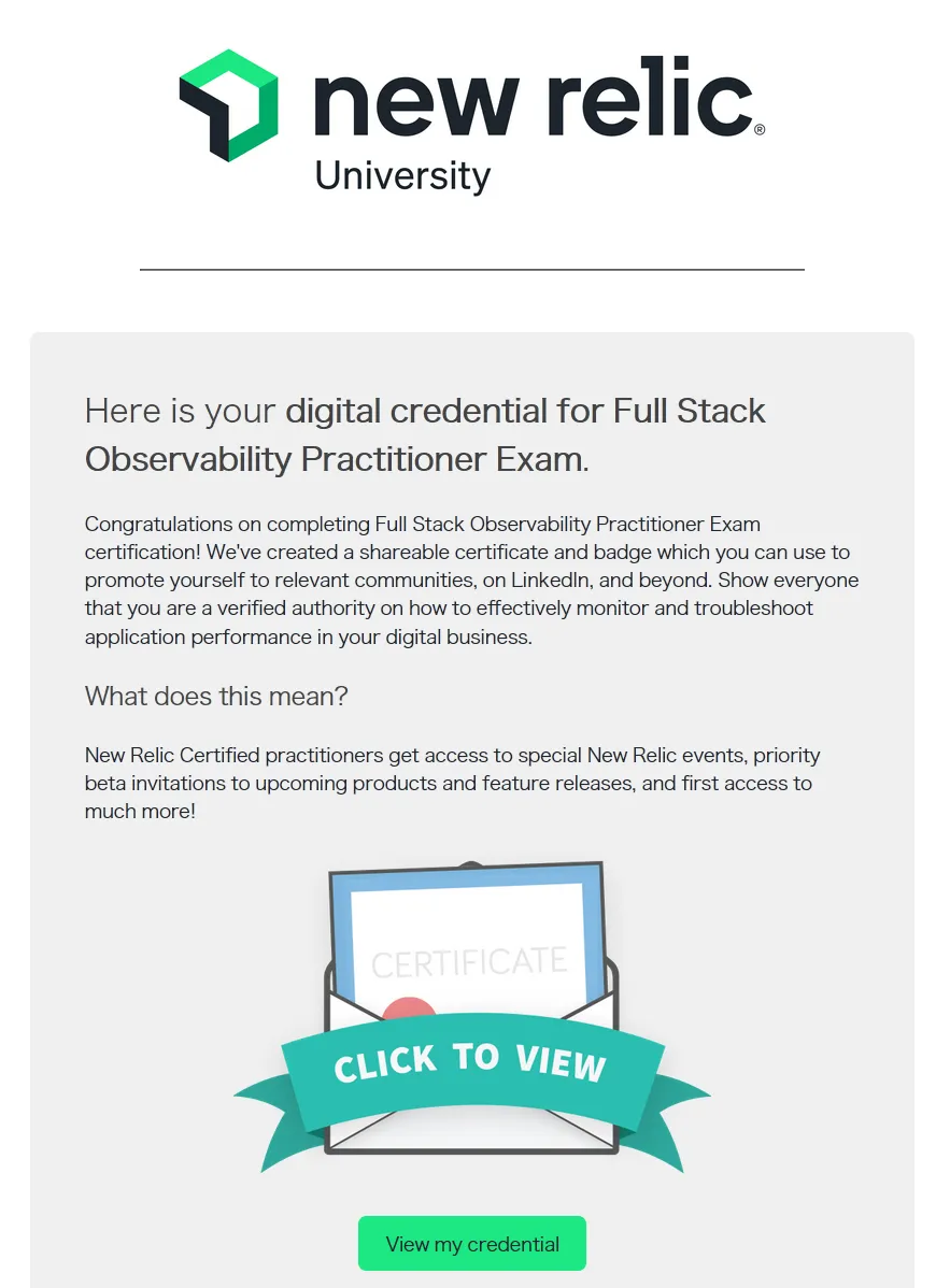 合格通知メール